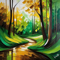 {{ product_title }} Fine Art Print | {{ product_vendor }} Jakero77 Amy Diab - Enchanted Tranquility (2023) Hand-Signed Fine Art Print Art Print  Jakero77