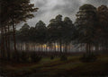 {{ product_title }} Fine Art Print | {{ product_vendor }} Jakero77 Caspar David Friedrich - The Times of Day: Evening (1821-22) Fine Art Print Art Print  Jakero77