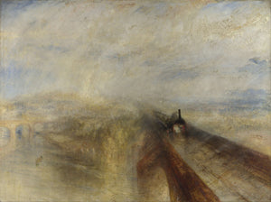 J.M.W. Turner - Rain Steam & Speed Great Western Railway (1844) - 17"x22" Print