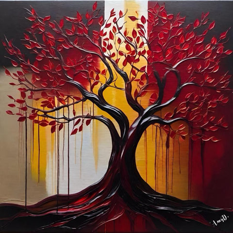 Amy Diab - Fallen Tree (2023) Hand-Signed - 17" x 22" Fine Art Print