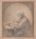 {{ product_title }} Fine Art Print | {{ product_vendor }} Jakero77 Caspar David Friedrich - Adolf Gottlieb Friedrich Reading (1802) Fine Art Print Art Print  Jakero77