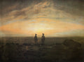 {{ product_title }} Fine Art Print | {{ product_vendor }} Jakero77 Caspar David Friedrich - Two Men by the Sea (1817) Fine Art Print Art Print  Jakero77
