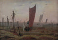 {{ product_title }} Fine Art Print | {{ product_vendor }} Jakero77 Caspar David Friedrich - Ships Sailing Off in the Morning (1816) Fine Art Print Art Print  Jakero77