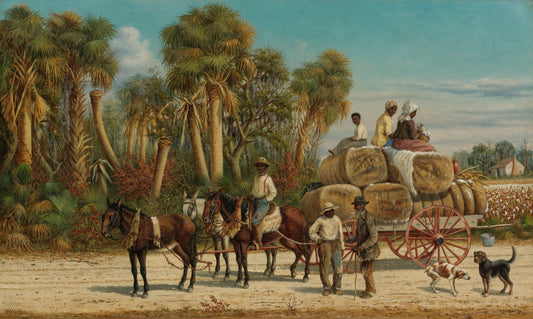 {{ product_title }} Fine Art Print | {{ product_vendor }} Jakero77 William Aiken Walker - The Cotton Wagon (circa 1880s) Fine Art Print Art Print  Jakero77