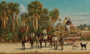 William Aiken Walker - The Cotton Wagon (circa 1880s) - 17" x 22" Fine Art Print