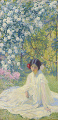 {{ product_title }} Fine Art Print | {{ product_vendor }} Jakero77 Philip Leslie Hale - The Rose Tree Girl (1922) Fine Art Print Art Print  Jakero77