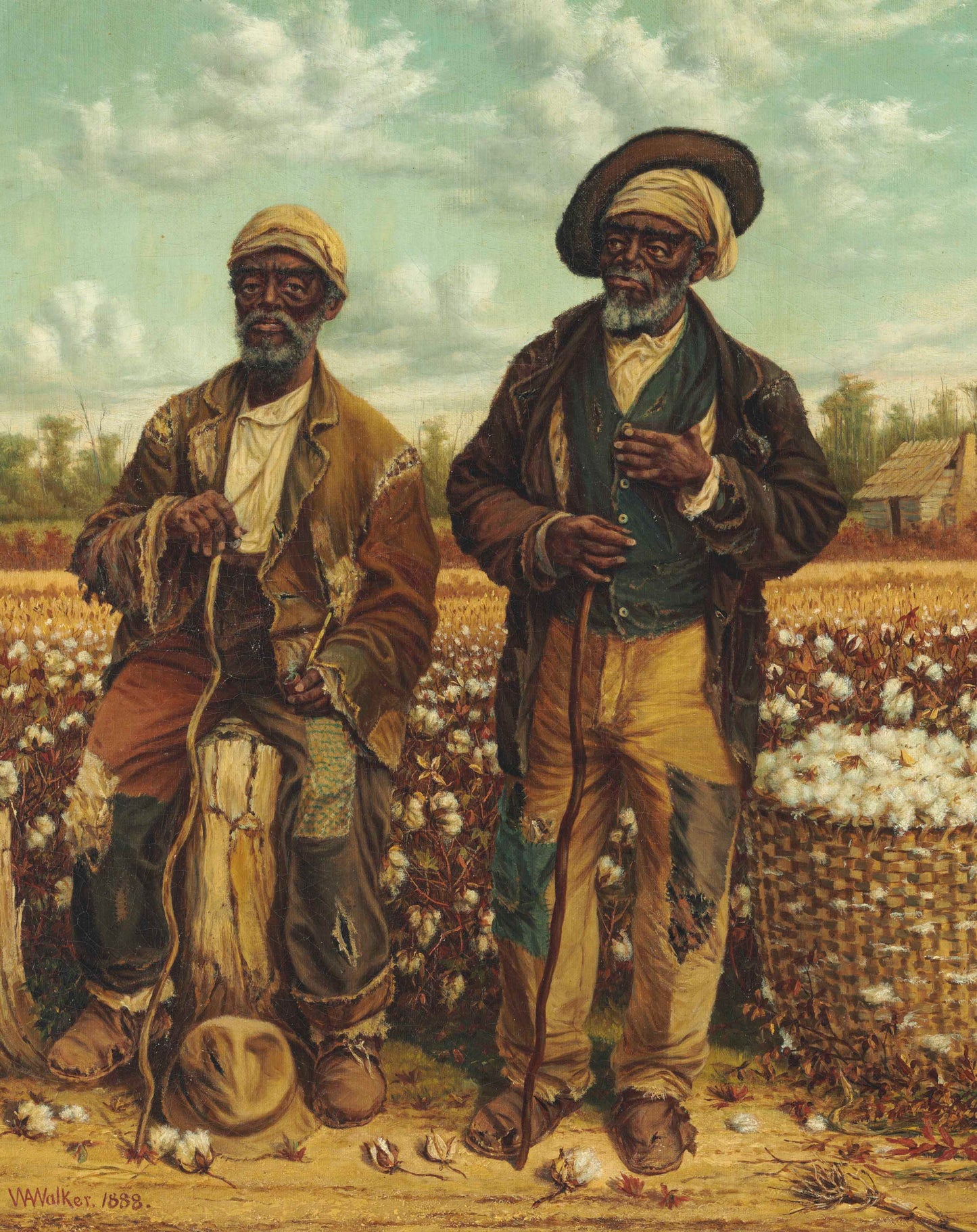 {{ product_title }} Fine Art Print | {{ product_vendor }} Jakero77 William Aiken Walker - Calhoun's Slaves (1888) Fine Art Print Art Print  Jakero77