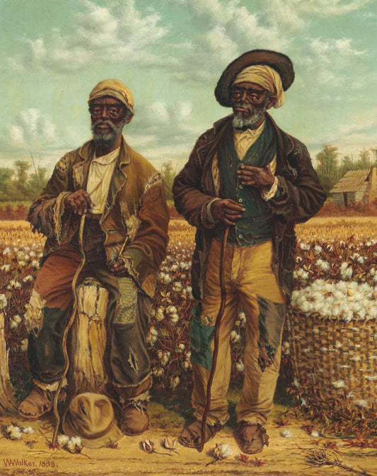 {{ product_title }} Fine Art Print | {{ product_vendor }} Jakero77 William Aiken Walker - Calhoun's Slaves (1888) Fine Art Print Art Print  Jakero77