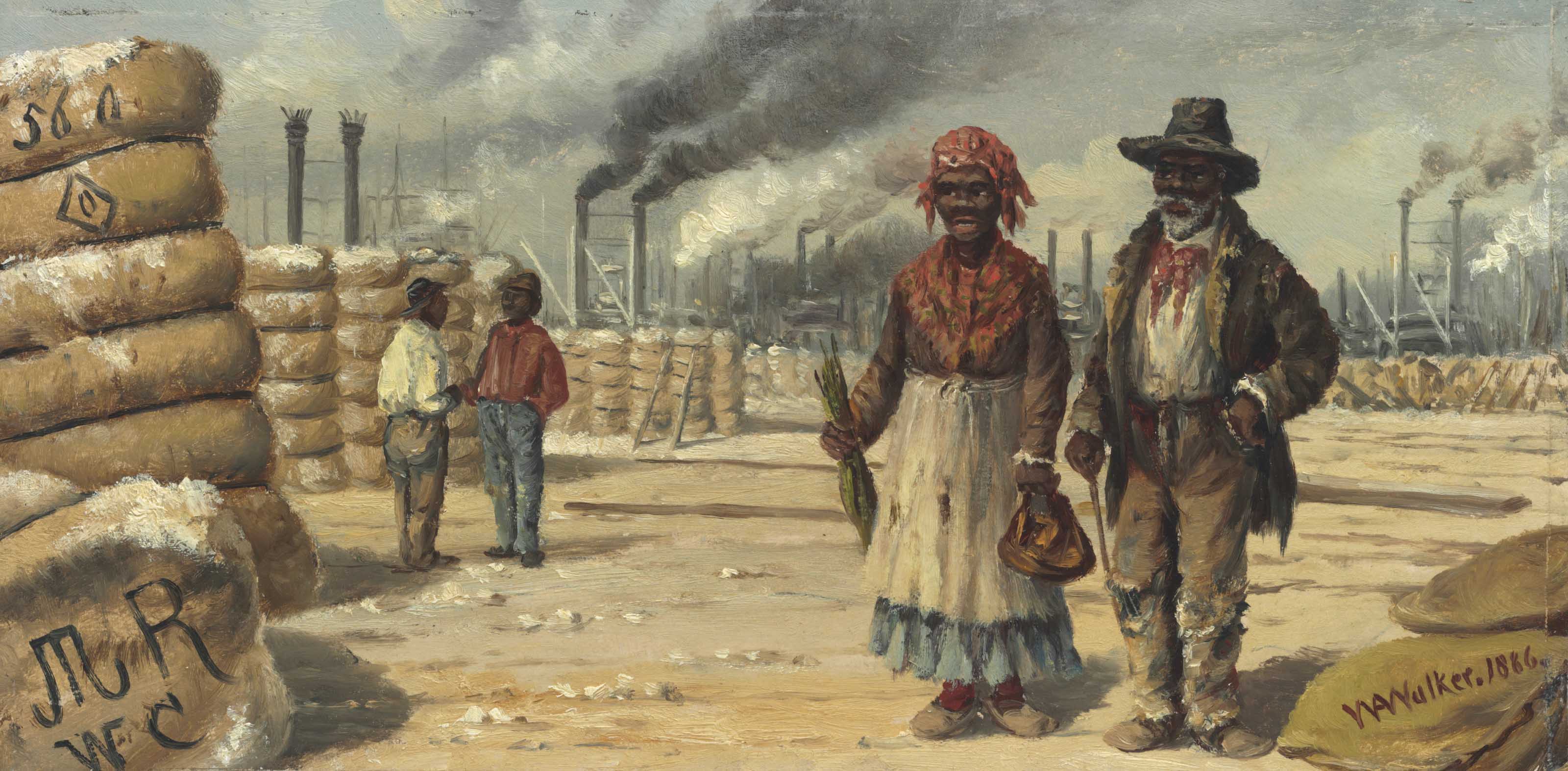 {{ product_title }} Fine Art Print | {{ product_vendor }} Jakero77 William Aiken Walker - On the Levee (1886) Fine Art Print Art Print  Jakero77