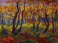 {{ product_title }} Fine Art Print | {{ product_vendor }} Jakero77 Paul Ranson - Clearing (1895) Colorful Landscape Fine Art Print Art Print  Jakero77