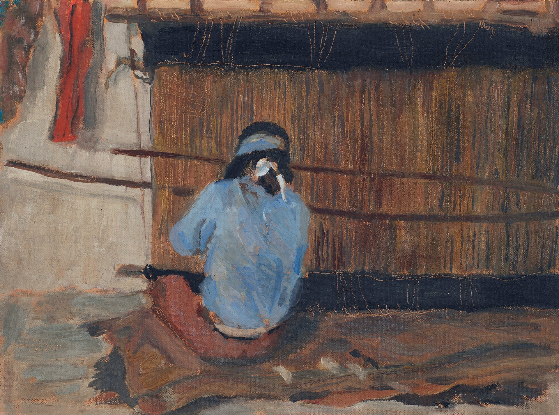 {{ product_title }} Fine Art Print | {{ product_vendor }} Jakero77 Maynard Dixon - Study for Hopi Weaver (1921) Fine Art Print Art Print  Jakero77