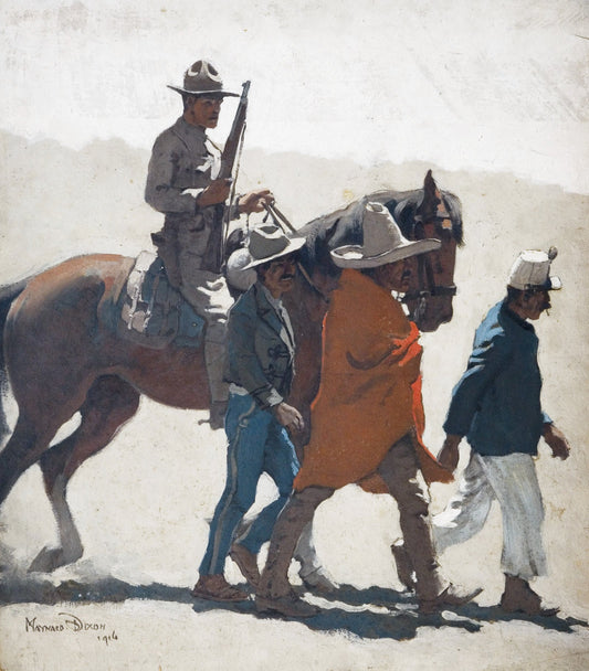 {{ product_title }} Fine Art Print | {{ product_vendor }} Jakero77 Maynard Dixon - The Prisoners (1916) Fine Art Print Art Print  Jakero77