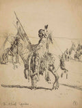 {{ product_title }} Fine Art Print | {{ product_vendor }} Jakero77 Maynard Dixon - The Chief Speaks (1909) Native American Fine Art Print Art Print  Jakero77