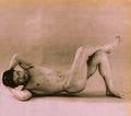 {{ product_title }} Fine Art Print | {{ product_vendor }} Jakero77 Tamotsu Yato - Nude Japanese Male Artistic Pose (1960s) Fine Art Print Art Print  Jakero77