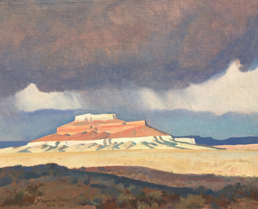 {{ product_title }} Fine Art Print | {{ product_vendor }} Jakero77 Maynard Dixon - Thunder Over Shiprock (1943) Arizona Fine Art Print Art Print  Jakero77