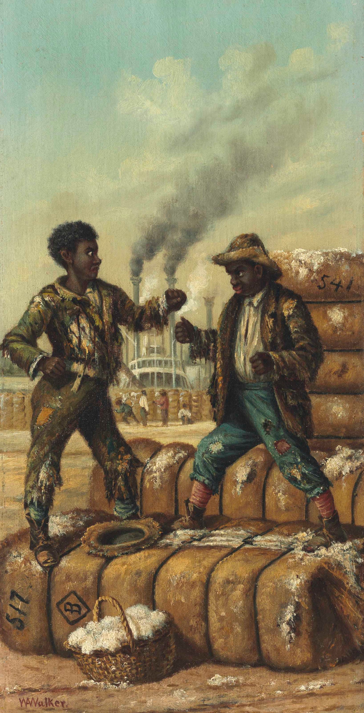 {{ product_title }} Fine Art Print | {{ product_vendor }} Jakero77 William Aiken Walker - Squaring Off (1895) Fine Art Print Art Print  Jakero77