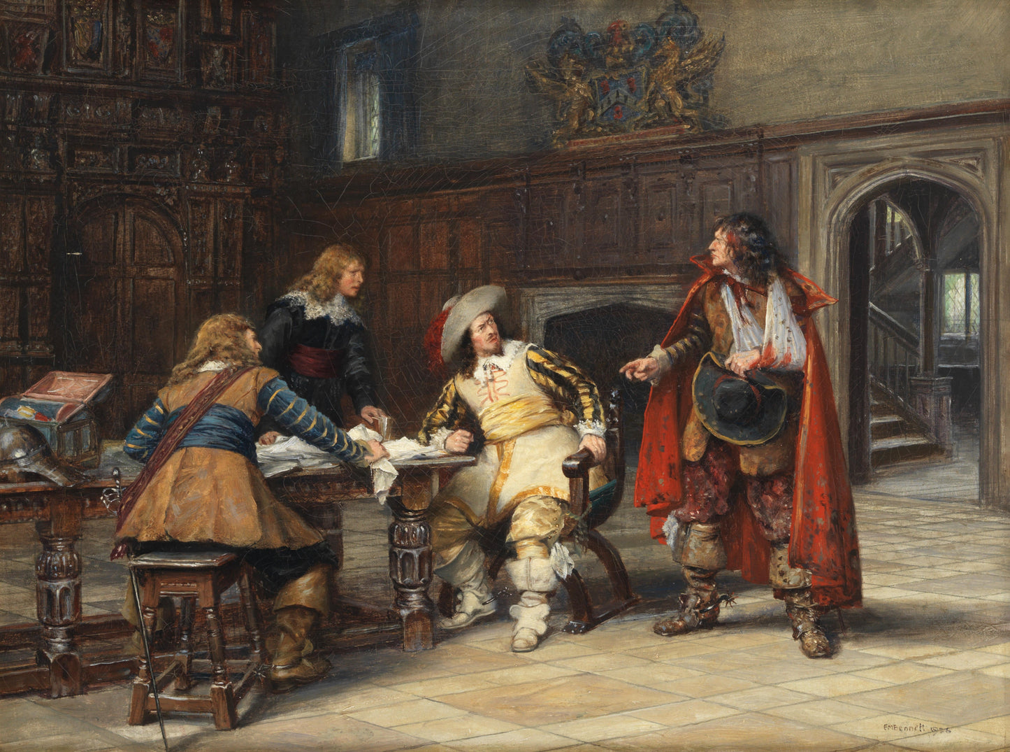 {{ product_title }} Fine Art Print | {{ product_vendor }} Jakero77 Frank Moss Bennett - The Faithful Messenger (1926) Fine Art Print Art Print  Jakero77