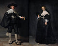 {{ product_title }} Fine Art Print | {{ product_vendor }} Jakero77 Rembrandt van Rijn - Maerten Soolman & Oopjen Coppit (1634) Fine Art Print Art Print  Jakero77