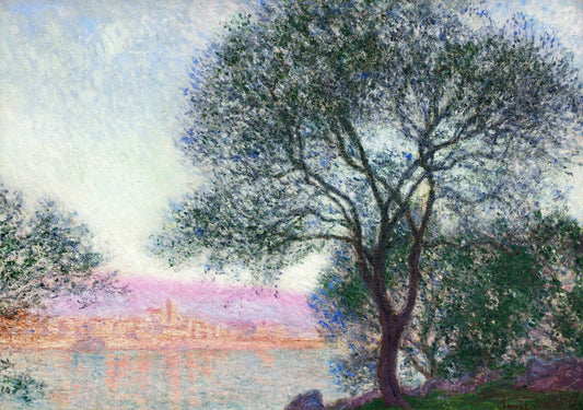 {{ product_title }} Fine Art Print | {{ product_vendor }} Jakero77 Claude Monet - Antibes vue de la Salis (1888) Fine Art Print Art Print  Jakero77