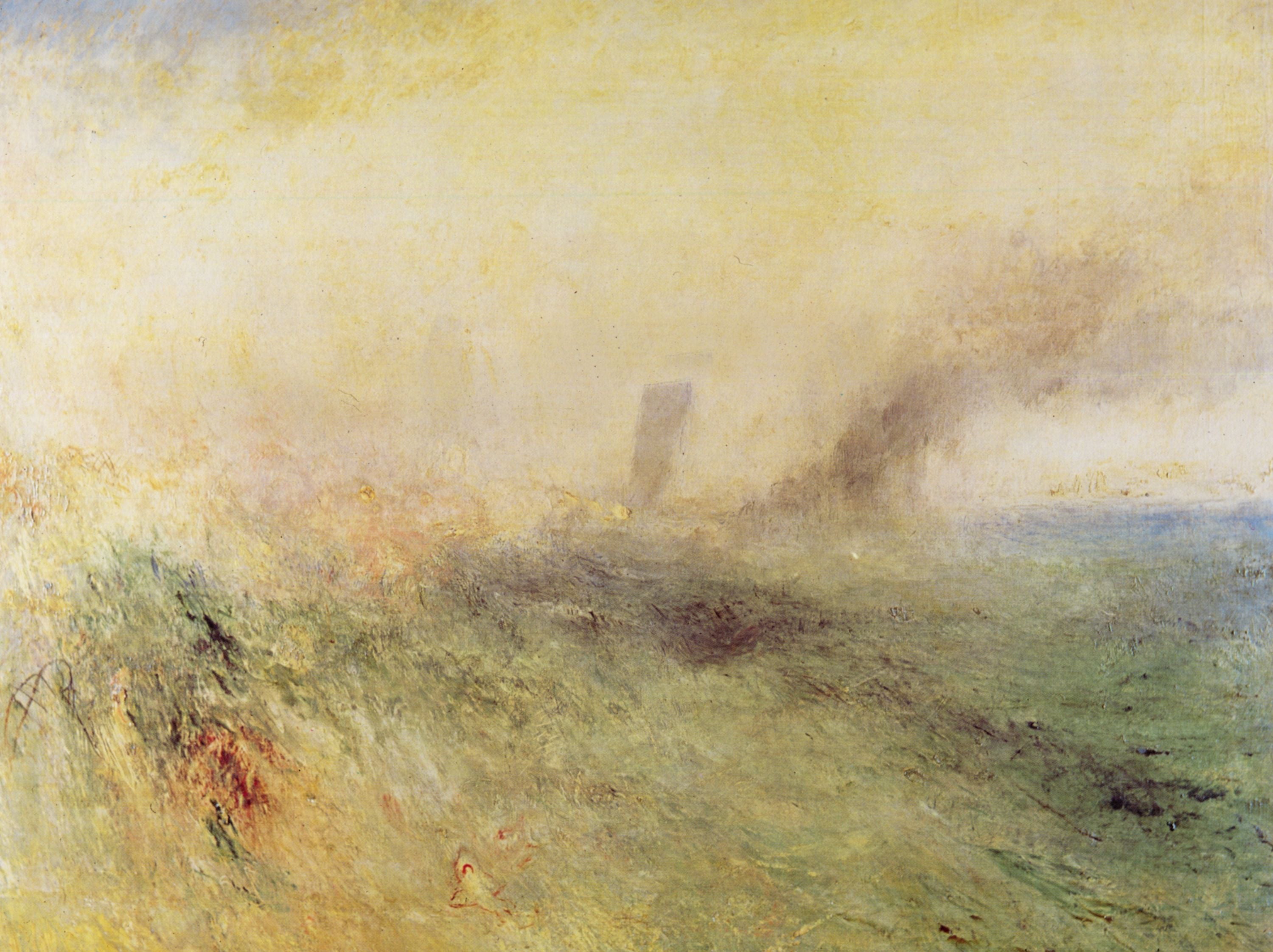 {{ product_title }} Fine Art Print | {{ product_vendor }} Jakero77 Joseph Mallord William Turner - Seascape Folkestone (1845) Fine Art Print Art Print  Jakero77