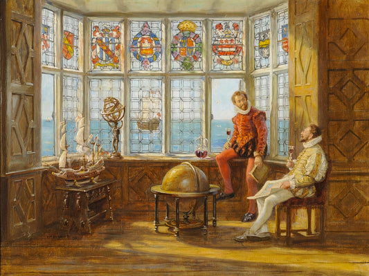 {{ product_title }} Fine Art Print | {{ product_vendor }} Jakero77 Frank Moss Bennett - To The Next Adventure (1939) Fine Art Print Art Print  Jakero77