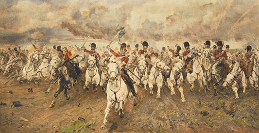 {{ product_title }} Fine Art Print | {{ product_vendor }} Jakero77 Elizabeth Thompson - Scotland Forever! (1881) Fine Art Print Art Print  Jakero77