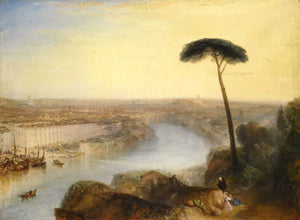 Joseph M.W. Turner - Rome From Mount Aventine (1835) - 17" x 22" Fine Art Print