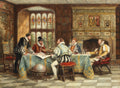 {{ product_title }} Fine Art Print | {{ product_vendor }} Jakero77 Frank Moss Bennett - Planning the Voyage (1950) Art Print  Jakero77