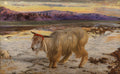 {{ product_title }} Fine Art Print | {{ product_vendor }} Jakero77 William Holman Hunt - The Scapegoat (1854) Dead Sea Art Print  Jakero77