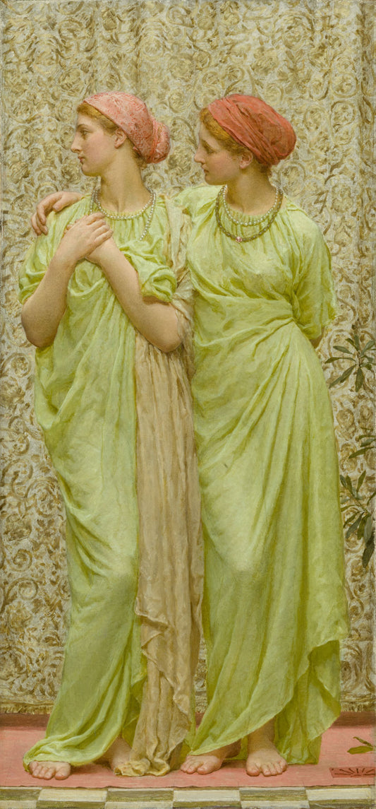 {{ product_title }} Fine Art Print | {{ product_vendor }} Jakero77 Albert Joseph Moore - Topaz (1879) Fine Art Print Art Print  Jakero77