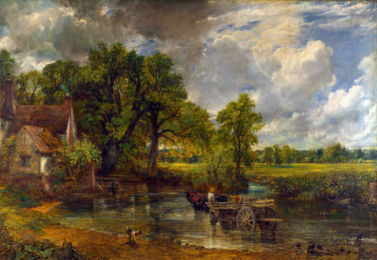 {{ product_title }} Fine Art Print | {{ product_vendor }} Jakero77 John Constable - The Hay Wain (1821) Fine Art Print Art Print  Jakero77