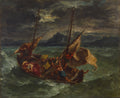 {{ product_title }} Fine Art Print | {{ product_vendor }} Jakero77 Eugene Delacroix - Christ on the Sea of Galilee (1854) Fine Art Print Art Print  Jakero77