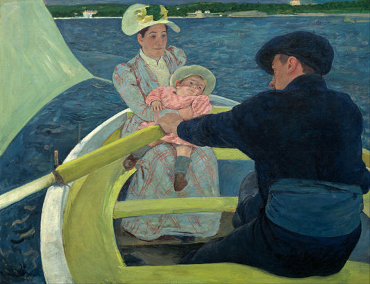 {{ product_title }} Fine Art Print | {{ product_vendor }} Jakero77 Mary Cassatt - The Boating Party (1893-94) Fine Art Print Art Print  Jakero77