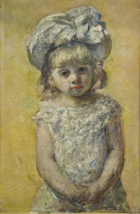 {{ product_title }} Fine Art Print | {{ product_vendor }} Jakero77 Mary Cassatt - Portrait of a Little Girl (1879) Fine Art Print Art Print  Jakero77