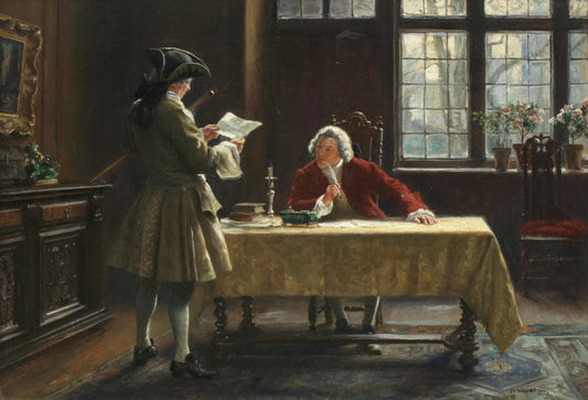 {{ product_title }} Fine Art Print | {{ product_vendor }} Jakero77 Frank Moss Bennett - Advice (1923) Fine Art Print Art Print  Jakero77