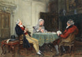 {{ product_title }} Fine Art Print | {{ product_vendor }} Jakero77 Frank Moss Bennett - The Card Players (1927) Fine Art Print Art Print  Jakero77