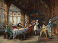 {{ product_title }} Fine Art Print | {{ product_vendor }} Jakero77 Frank Moss Bennett - The Roast Beef of Old England (1900s) Art Print  Jakero77