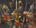 {{ product_title }} Fine Art Print | {{ product_vendor }} Jakero77 Vilmos Aba-Novak - Circus (1935) Fine Art Print Art Print  Jakero77