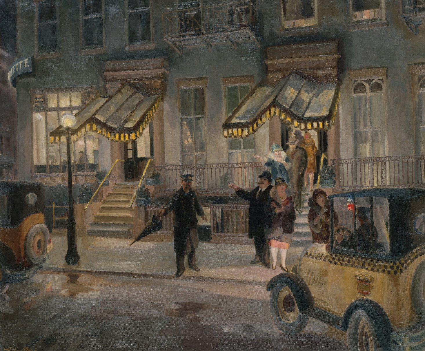 {{ product_title }} Fine Art Print | {{ product_vendor }} Jakero77 John Sloan - The Lafayette (1927) New York Greenwich Village Art Print Art Print  Jakero77