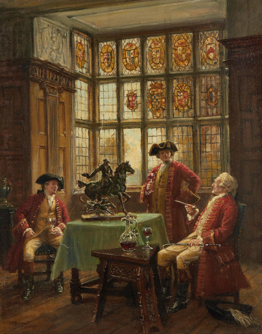 {{ product_title }} Fine Art Print | {{ product_vendor }} Jakero77 Frank Moss Bennett - After the Hunt (circa 1920s) Fine Art Print Art Print  Jakero77