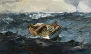 Winslow Homer - The Gulf Stream (1899) - 17" x 22" Fine Art Print