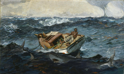 Winslow Homer - The Gulf Stream (1899) - 17" x 22" Fine Art Print