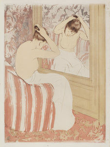 Mary Cassatt - The Coiffure (1890-91) -  17" x 22" Fine Art Print