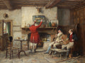 {{ product_title }} Fine Art Print | {{ product_vendor }} Jakero77 Frank Moss Bennett A Near Thing 1938 Hunting Fishing Fine Art Print Art Print  Jakero77