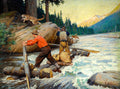 {{ product_title }} Fine Art Print | {{ product_vendor }} Jakero77 Philip R Goodwin Game Dispute Panhandle Plain 1910s Fine Art Print Art Print  Jakero77