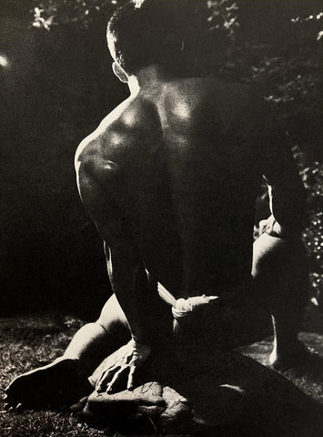 Tamotsu Yato Semi Nude Japanese Male Physique Posing 1967 Fine Art Print 17"x22"