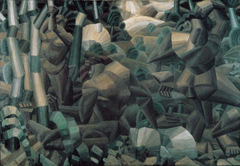 Joseph Fernand Henri Leger Nudes in the Forest 1910 Fine Art Print 17" x 22"