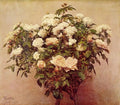 Henri Fantin-Latour Rose Trees White Roses 1875 Fine Art Print