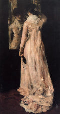 William Merritt Chase The Mirror 1883 Fine Art Print