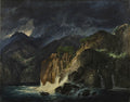 Arnold Böcklin Prometheuslandschaft 1885 Fine Art Print